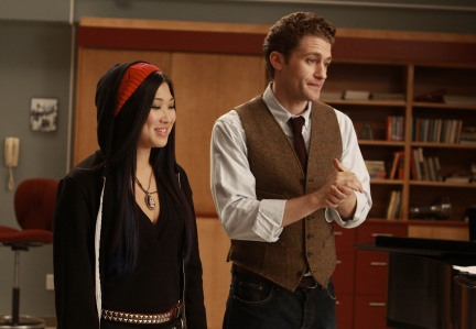 Photo Flash: Chenoweth, Groban and Garber Guest On Fox's GLEE! Image