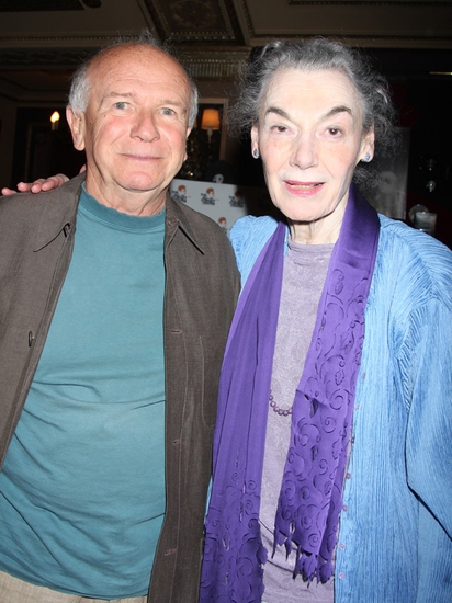 Terrence McNally and Marian Seldes Photo