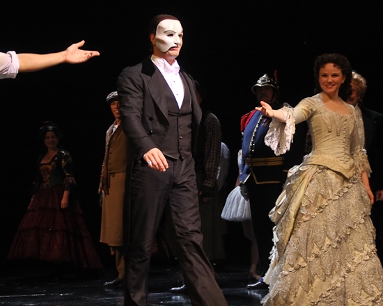 Photo Coverage: THE PHANTOM OF THE OPERA 's 9000th Performance on Broadway - Curtain Call Image