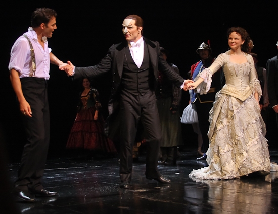 Photo Coverage: THE PHANTOM OF THE OPERA 's 9000th Performance on Broadway - Curtain Call Image