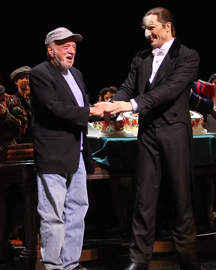Photo Coverage: THE PHANTOM OF THE OPERA 's 9000th Performance on Broadway - Curtain Call Image