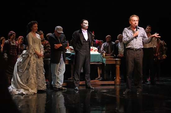 Photo Coverage: THE PHANTOM OF THE OPERA 's 9000th Performance on Broadway - Curtain Call Image