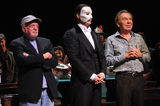 Photo Coverage: THE PHANTOM OF THE OPERA 's 9000th Performance on Broadway - Curtain Call Image