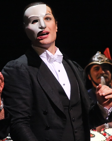 Photo Coverage: THE PHANTOM OF THE OPERA 's 9000th Performance on Broadway - Curtain Call Image