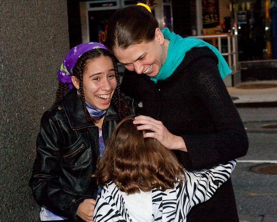 Photo Coverage: SHREK THE MUSICAL's 'NOT YOUR ORDINARY PRINCESS' Winners Meet Sutton Foster...And The Press! Image
