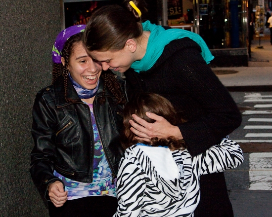 Photo Coverage: SHREK THE MUSICAL's 'NOT YOUR ORDINARY PRINCESS' Winners Meet Sutton Foster...And The Press! Image