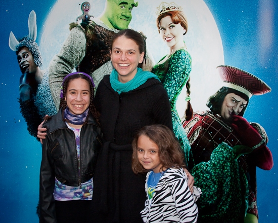 Photo Coverage: SHREK THE MUSICAL's 'NOT YOUR ORDINARY PRINCESS' Winners Meet Sutton Foster...And The Press! Image