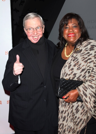 Roger Ebert and wife Chaz Hammelsmith Photo