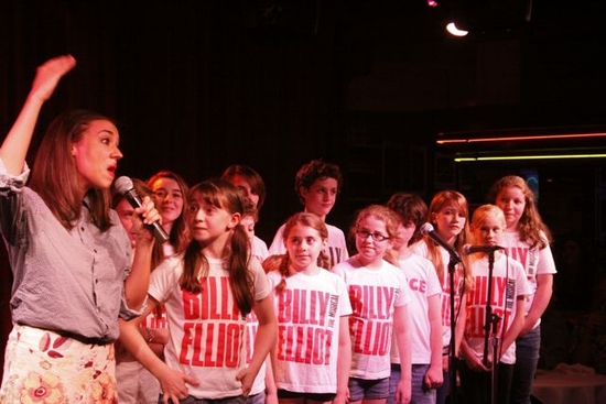 Miranda Sings and the kids of Billy Elliot, the Musical Photo