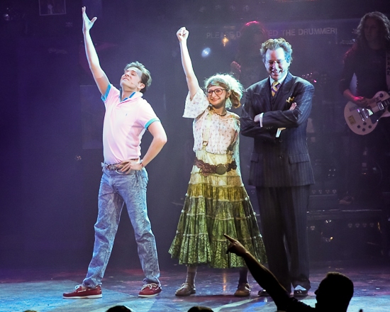 Photo Coverage: Kerry Butler And Tom Lenk Join Broadway's ROCK OF AGES - Curtain Call! Image