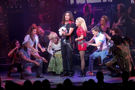 Photo Coverage: Kerry Butler And Tom Lenk Join Broadway's ROCK OF AGES - Curtain Call! Image