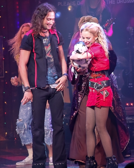 Photo Coverage: Kerry Butler And Tom Lenk Join Broadway's ROCK OF AGES - Curtain Call! Image