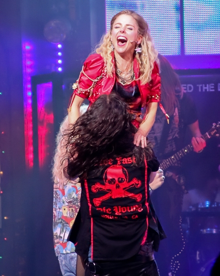 Photo Coverage: Kerry Butler And Tom Lenk Join Broadway's ROCK OF AGES - Curtain Call! Image