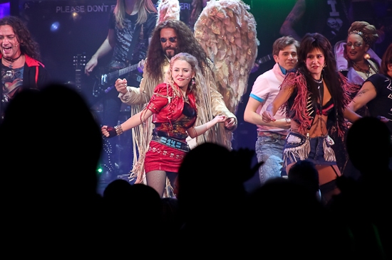 Photo Coverage: Kerry Butler And Tom Lenk Join Broadway's ROCK OF AGES - Curtain Call! Image