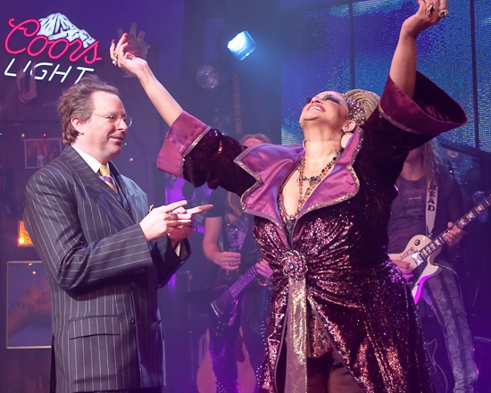 Photo Coverage: Kerry Butler And Tom Lenk Join Broadway's ROCK OF AGES - Curtain Call! Image