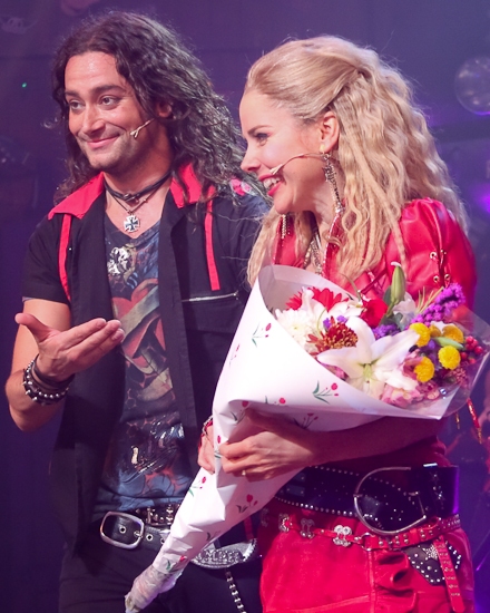 Photo Coverage: Kerry Butler And Tom Lenk Join Broadway's ROCK OF AGES - Curtain Call! Image