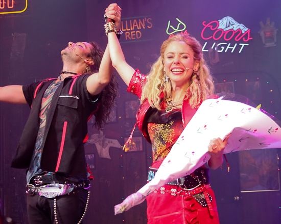 Photo Coverage: Kerry Butler And Tom Lenk Join Broadway's ROCK OF AGES - Curtain Call! Image
