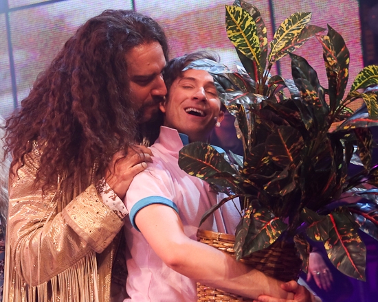 Photo Coverage: Kerry Butler And Tom Lenk Join Broadway's ROCK OF AGES - Curtain Call! Image