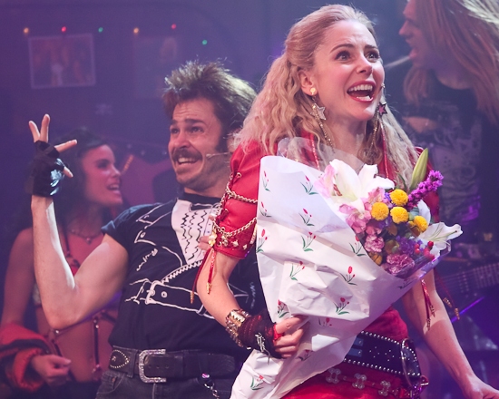 Photo Coverage: Kerry Butler And Tom Lenk Join Broadway's ROCK OF AGES - Curtain Call! Image