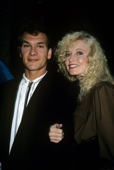 Lisa Niemi and Patrick Swayze September 1988 Photo