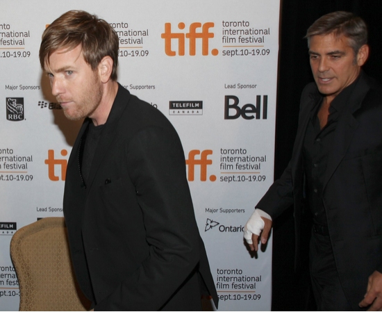 Ewan McGregor and George Clooney Photo