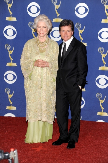Ellen Burstyn and Michael J. Fox Photo