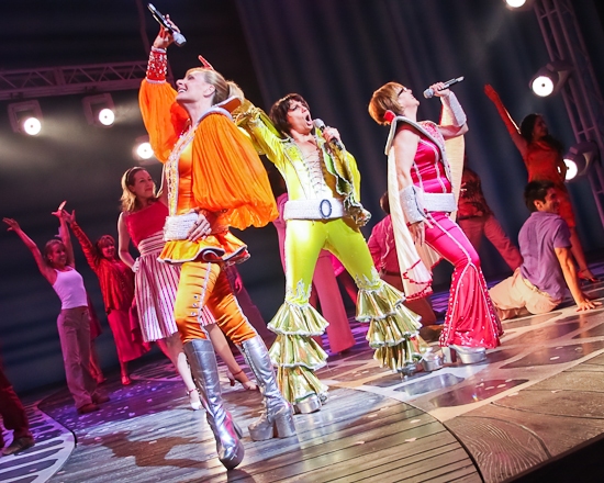 Photo Coverage: Beth Leavel and the New MAMMA MIA! Cast Take A Bow! Image