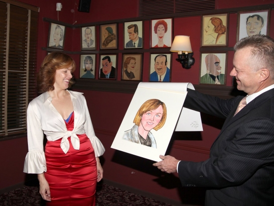 Photo Coverage: Tony Winner Alice Ripley's Caricature Unveiled At Sardi's Image