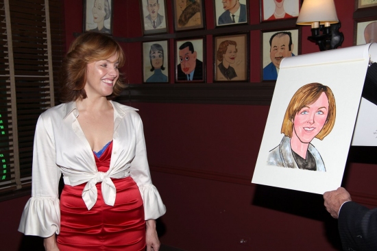 Photo Coverage: Tony Winner Alice Ripley's Caricature Unveiled At Sardi's Image