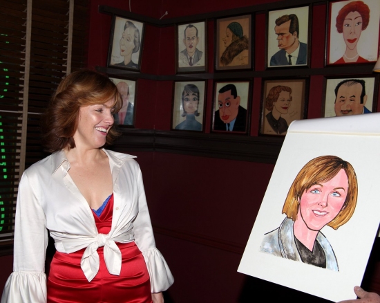 Photo Coverage: Tony Winner Alice Ripley's Caricature Unveiled At Sardi's Image