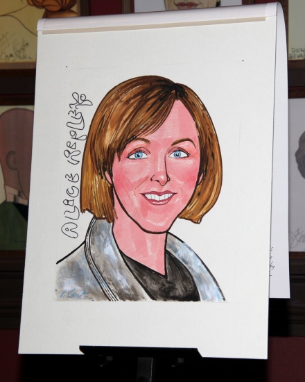 Photo Coverage: Tony Winner Alice Ripley's Caricature Unveiled At Sardi's Image