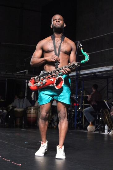 Photo Coverage: FELA! Meets the Press Image