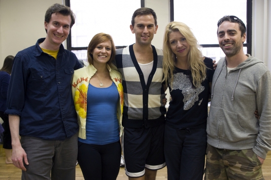 Photo Flash:  NYMF's THE HAPPY EMBALMER Rehearsals Image