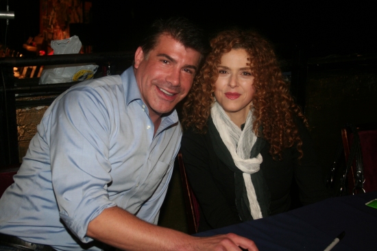 Bryan Batt and Bernadette Peters Photo