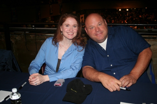 Christiane Noll and Kevin Chamberlin Photo