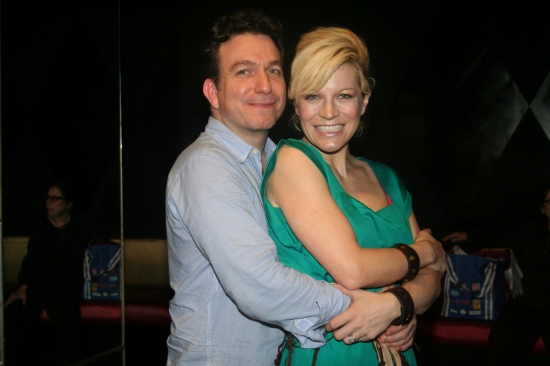 BroadwayWorld.com's Creative Director Eddie Varley and Felicia Finley Photo