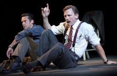Photo Flash: Hugh Jackman and Daniel Craig in Broadway's A STEADY RAIN Image