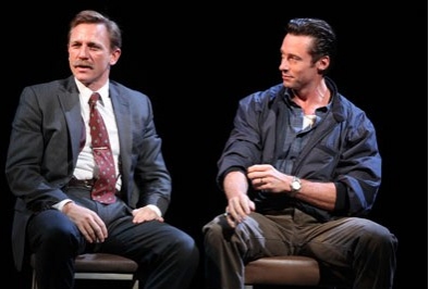 Photo Flash: Hugh Jackman and Daniel Craig in Broadway's A STEADY RAIN Image
