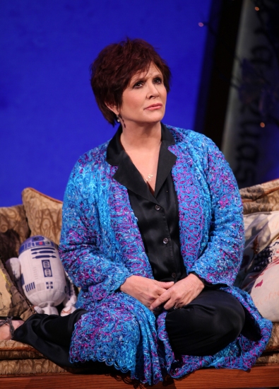 Photo Flashback: Carrie Fisher's WISHFUL DRINKING At Studio 54 Closes January 17  Image