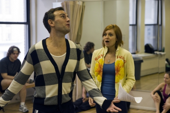 Photo Flash: NYMF 2009 - THE HAPPY EMBALMER In Rehearsal Image