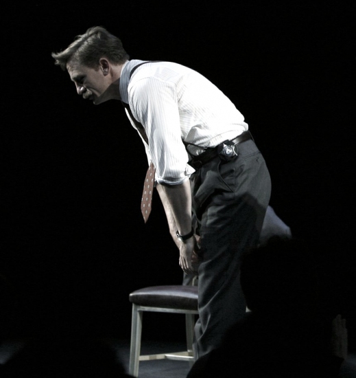 Photo Flashback: A STEADY RAIN Starring Jackman & Craig Opening Night Curtain Call Image