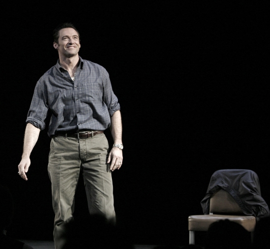 Photo Flashback: A STEADY RAIN Starring Jackman & Craig Opening Night Curtain Call Image