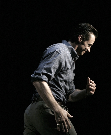 Photo Flashback: A STEADY RAIN Starring Jackman & Craig Opening Night Curtain Call Image