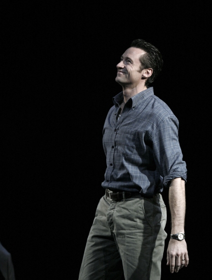 Photo Flashback: A STEADY RAIN Starring Jackman & Craig Opening Night Curtain Call Image