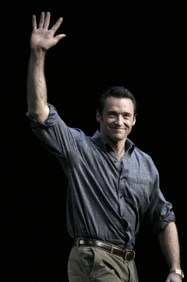 Photo Flashback: A STEADY RAIN Starring Jackman & Craig Opening Night Curtain Call Image