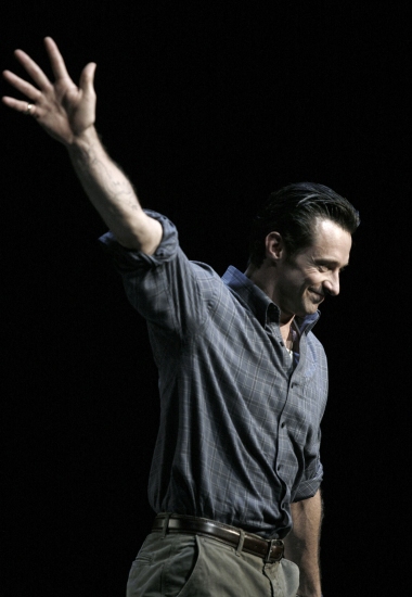 Photo Flashback: A STEADY RAIN Starring Jackman & Craig Opening Night Curtain Call Image