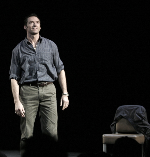 Photo Flashback: A STEADY RAIN Starring Jackman & Craig Opening Night Curtain Call Image