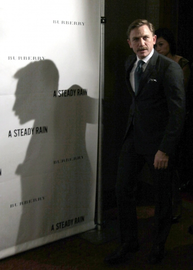 Photo Coverage: A STEADY RAIN - Opening Night Reception Photo Call Image