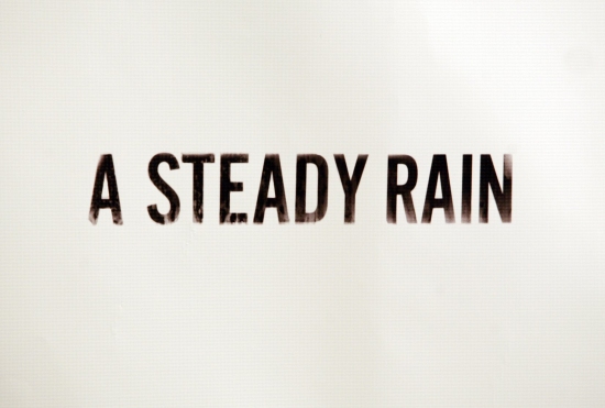 Photo Coverage: A STEADY RAIN - Opening Night Reception Photo Call Image