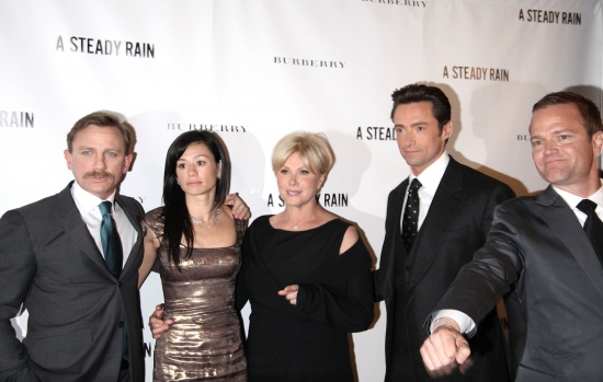 Photo Coverage: A STEADY RAIN - Opening Night Reception Photo Call Image